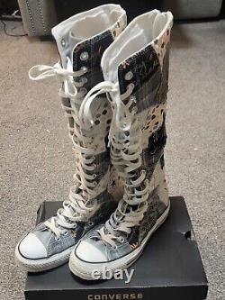 Converse All Star XXHI Knee High Patchwork Elephant Womens 6 Mint WithBox