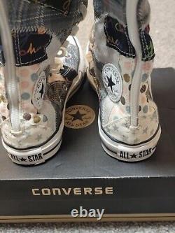 Converse All Star XXHI Knee High Patchwork Elephant Womens 6 Mint WithBox
