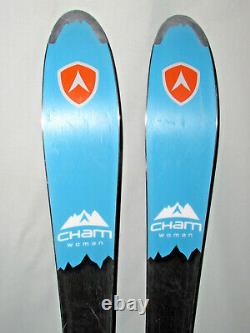 Dynastar CHAM WOMAN 87 all mtn skis 152cm with Salomon Z10 DEMO adjust. Bindings