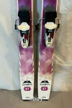 Dynastar Cham 87 166cm 127-87-103 r=13m Rocker Skis withMarker Free Ten Bindings