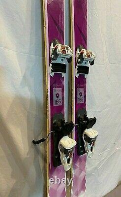 Dynastar Cham 87 166cm 127-87-103 r=13m Rocker Skis withMarker Free Ten Bindings