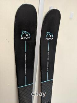 Ex Demo 2019 Movement Revo 82 160cm Skis All Mountain Womens Inc Marker Griffon
