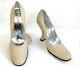 Free Lance Court Shoes Heels 4 5/16in All Leather Beige 40 Mint