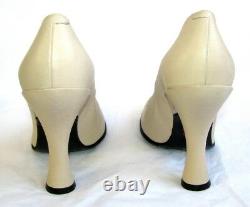 FREE LANCE Court Shoes Heels 4 5/16in all Leather Beige 40 Mint