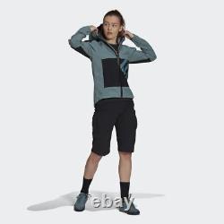 Five Ten Adidas Hooded All Mountain Cycling Jacket, Women's, Emerald Green Small