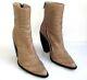Free Lance Boots Heels 11 Cm All Leather Beige Pink 39.5 40 Mint