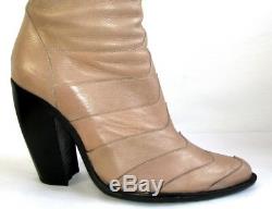 Free lance Boots Heels 11 cm all Leather Beige Pink 39.5 40 Mint