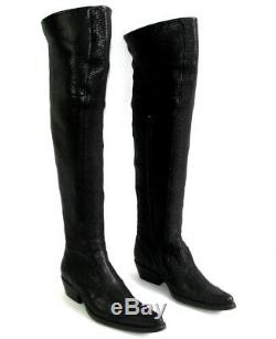 Free lance Boots Leggings Cowboy Boots Alma 4 all Leather Black 36 Mint