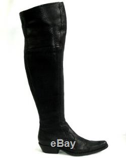 Free lance Boots Leggings Cowboy Boots Alma 4 all Leather Black 36 Mint