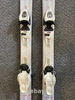 Girls Volkl Chica 130 Snow Skis 130cm Marker 4.5 Bindings Excellent Condition