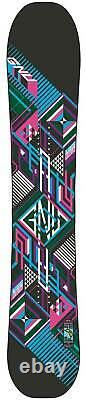 Gnu Beauty Dc3 Ladies Snowboard - Color Black/pink - Size149 - Brand New