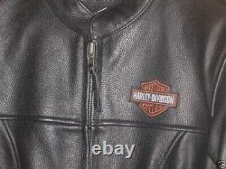 Harley Davidson LARGE STOCK Heavy Leather Jacket Bar & Shield 98112-06VW MINT