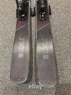 Head Kore 99w Ex Demo Skis. 162cm used Includes Bindings. Fit Any Adult Boot