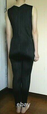 Issey Miyake Me Pleats Please All In One Jump Suite Black Mint