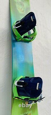 K2 147cm Womens Snowboard + Burton Custom Bindings Sm