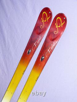 K2 Burnin' Luv TNine T9 Women's All-Mountain Skis 153cm with no bindings /SNOW