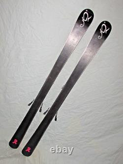 K2 Burnin' Luv TNine T9 Women's Skis 146cm with Marker MOD 11.0 adj. Bindings