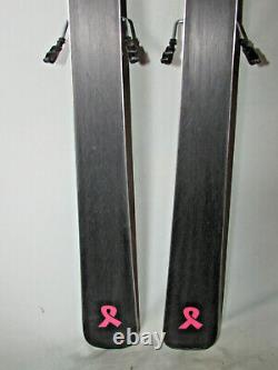 K2 Burnin' Luv TNine T9 Women's Skis 156cm with Marker TC 11.0 adj ski bindings