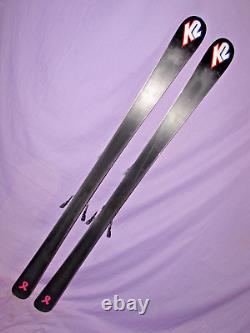 K2 Burnin' Luv TNine T9 Women's Skis 160cm with Marker MOD 11.0 adj. Bindings