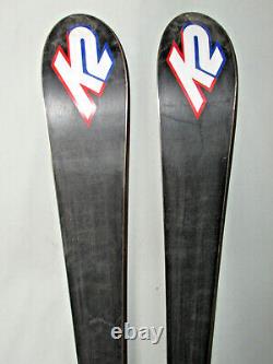 K2 Burnin' Luv TNine T9 women's skis 153cm with Marker 11.0 IBX adj ski bindings