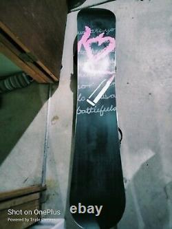 K2 Lipstick 151 cm Women's Snowboard with Bindings Sweet