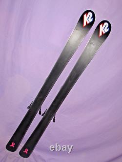 K2 Lotta LUV TNine T9 women's skis 146cm with Marker 11.0 adjustable bindings