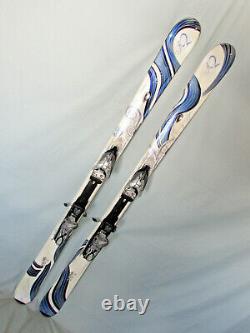 K2 Lotta LUV TNine T9 women's skis 156cm with Marker MOD 11.0 adjust. Bindings