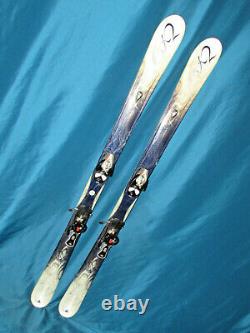 K2 Lotta LUV TNine T9 womens all mountain skis 153cm with Salomon s710 bindings