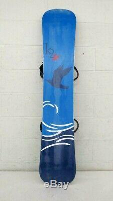 K2 Luna 157cm Twin-Tip All-Mountain Women's Snowboard withBurton Escapade Bindings