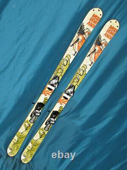 K2 MISSdemeanor women's all mtn twin tip skis 159cm with Salomon Z10 ski bindings