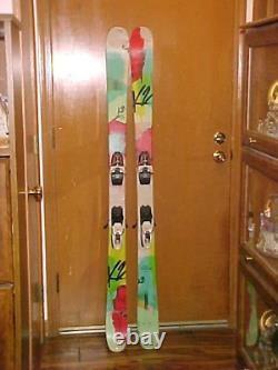 K2 Miss Conduct 159cm All-Terrain Rocker Skis withMarker 10.0 Bindings, 118-85-109