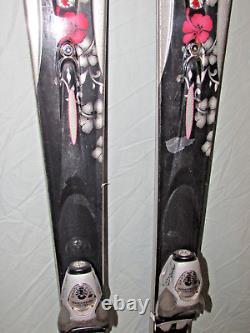 K2 ONE LUV TNine women's all mountain skis 153cm with Rossignol 110 bindings