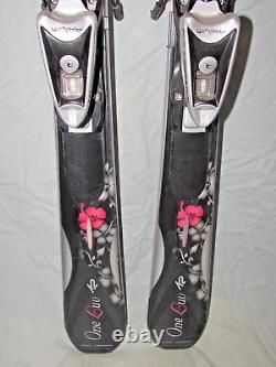 K2 ONE LUV TNine women's all mountain skis 153cm with Rossignol 110 bindings