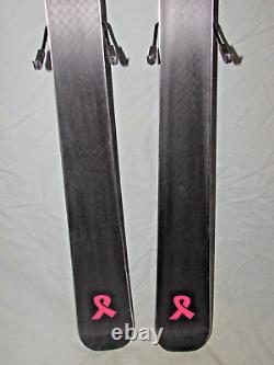 K2 ONE LUV TNine women's all mountain skis 153cm with Rossignol 110 bindings