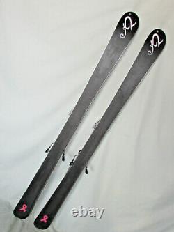 K2 ONE LUV TNine women's skis 146cm with Marker MOD 11.0 adjustable bindings