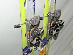 K2 PHAT LUV women's all mountain POWDER skis 167cm with Tyrolia SP DEMO bindings