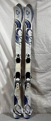 K2 Sweet Luv 149cm 119-72-103 r=11m Women's All-Mtn Skis Salomon L39 Bindings