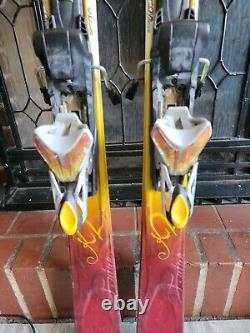 K2 TNine Burnin Luv Womens 153cm Skis with Marker Mod 11.0 Bindings