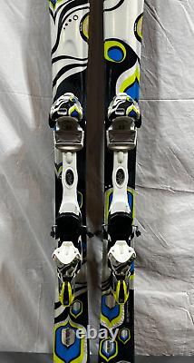 K2 TNine Lotta Luv 149cm 128-82-110 r=11m Skis Marker DIN 11 Bindings TUNED