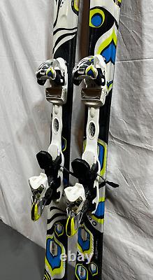 K2 TNine Lotta Luv 149cm 128-82-110 r=11m Skis Marker DIN 11 Bindings TUNED