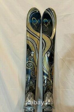 K2 TNine One Luv 149cm 118-74-103 r=11m Women's Skis withMarker DIN 11 Bindings