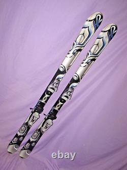 K2 TRUE LUV TNine T9 women's skis 156cm with Marker 10.0 adjustable bindings