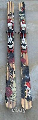 LINE CELEBRITY 90 WOMENS SKIS with FRITSCHI DIAMIR FREERIDE BINDINGS 50% Off New