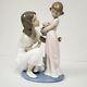 Lladro 5989 A Mother's Touch Porcelain Figurine Mint Condition No Box Htf