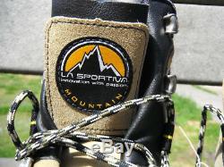 La Sportiva all leather Glacier Mountaineering boots Euro size 39 men or women's