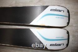 Ladies Elan Inspire W Studio Skis 158 cm with 77 Bindings, NICE! 127-78-107