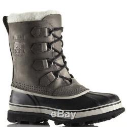 Ladies Sorel Caribou Warm Hiking Walking Mountain Flat Mid Calf Boots All Sizes