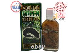 Leech Oil Mountain Green 100% Organic for Penis Size Longer Bigger Enlargement