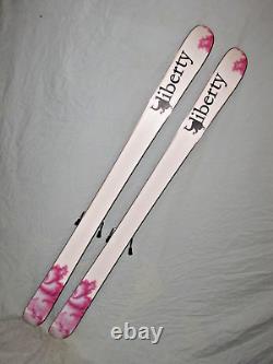 Liberty JINX women's all mountain Twin Tip skis 164cm with Rossignol 110 bindings