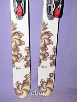 Liberty JINX women's all mountain skis 164cm with Marker FREE 12.0 SKI bindings